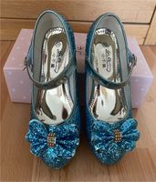 Mädchen Tanzschuhe blau Glitzer Sachsen-Anhalt - Magdeburg Vorschau