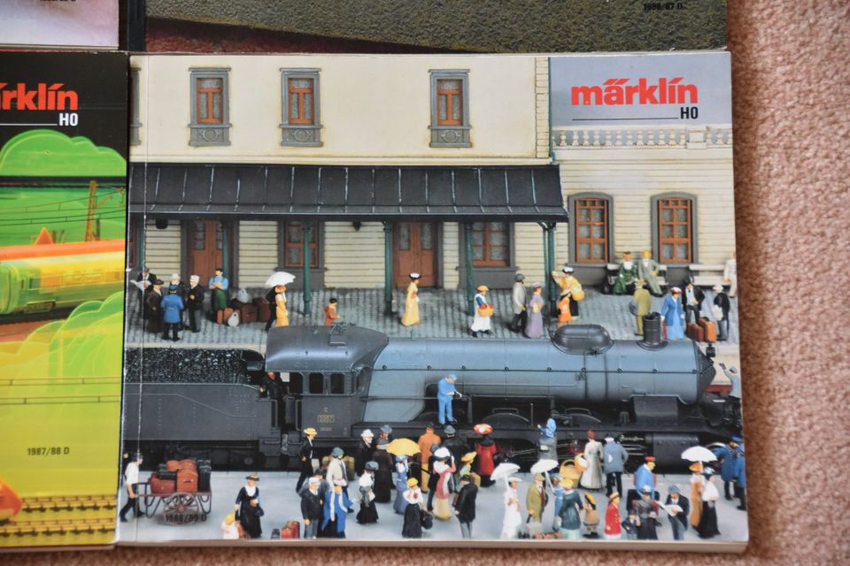 Märklin Katalog 1985/86, 86/87, 87/88, 88/89 in Lüdenscheid