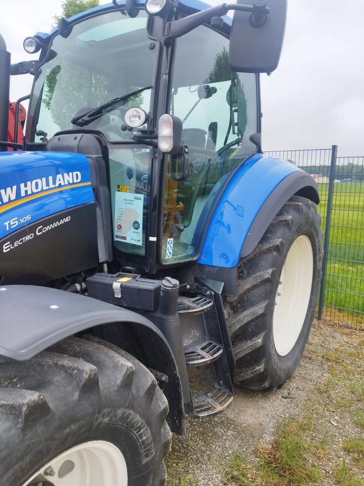 New Holland T5.105 EC Traktor gebraucht BJ 2014 4.282h *lagernd* in Bad Waldsee