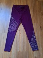 Sportleggings Leggings - lila mit Muster - Gr. L Rheinland-Pfalz - Boppard Vorschau