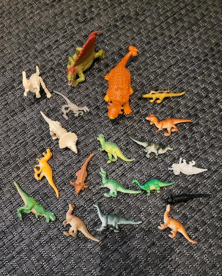Dino Figuren Bücher Handpuppen etc Dino Konvolut Dinosaurier in Salzkotten