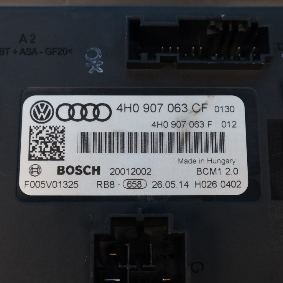 Audi A6 4G C7 Bordnetzsteuergerät 4H0907063CF Komfortsteuergerät in Osnabrück