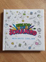 Buch, Album/Erinnerungsalbum + Malschürze Schuleinführung Sachsen - Kesselsdorf Vorschau