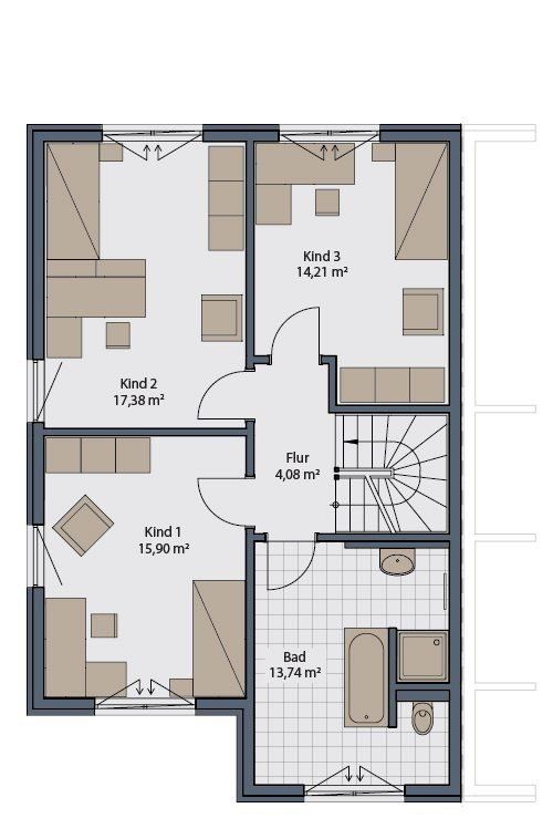 Eigenheim statt Miete! – Wunderschönes Traumhaus von Schwabenhaus in Kösching