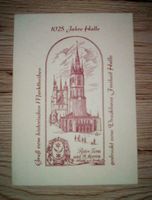 DDR Postkarte "1025 Jahre Halle" RARITÄT Sachsen-Anhalt - Halle Vorschau