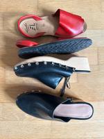 Damen Zara Clog Pantine Absatz Menorquina Sandale Gr 38 NEU TOP Berlin - Zehlendorf Vorschau