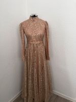 Abendkleid / Abschlusskleid in Pfirsich Kopftuch Nordrhein-Westfalen - Herne Vorschau