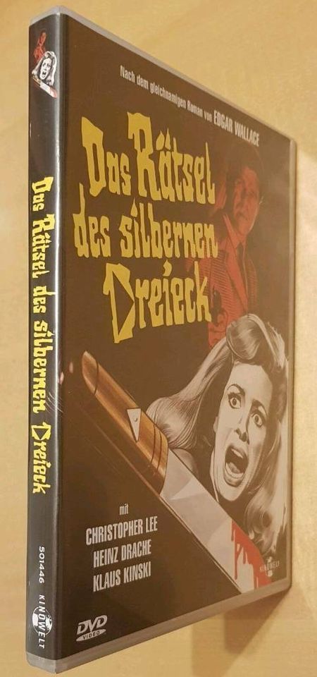 DAS RÄTSEL DES SILBERNEN DREIECK Edgar Wallace DVD + Farbfassung in Triftern