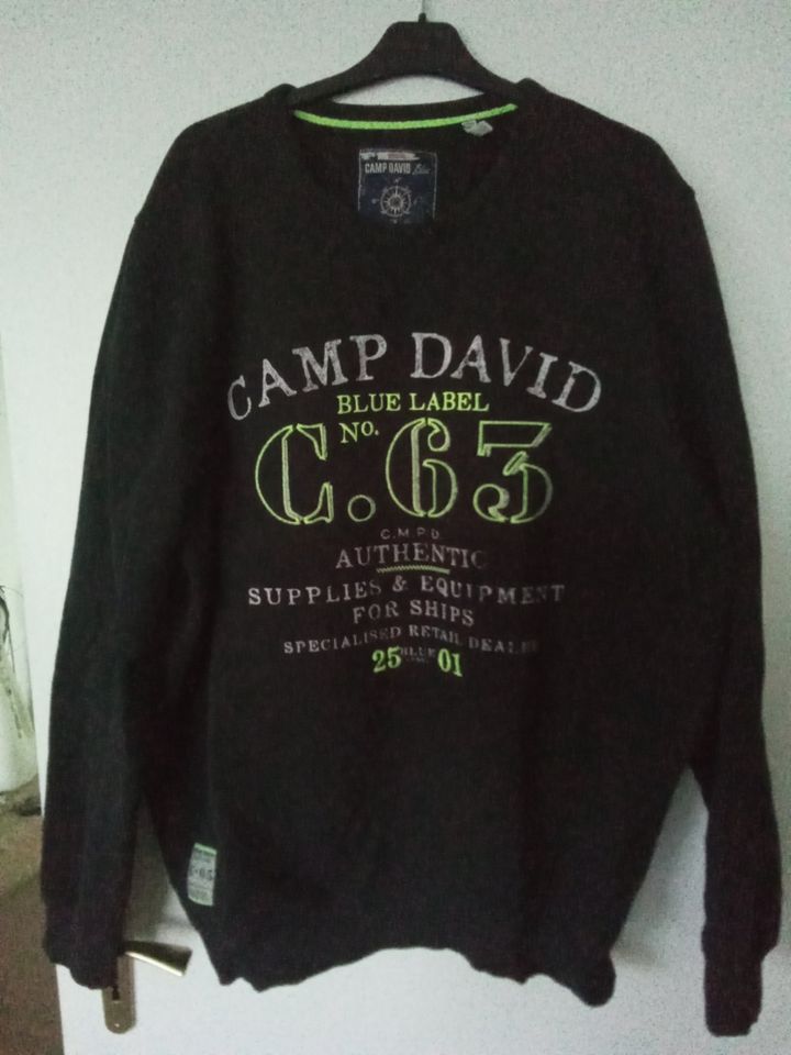Camp David Sweatshirt XXL in Warstein