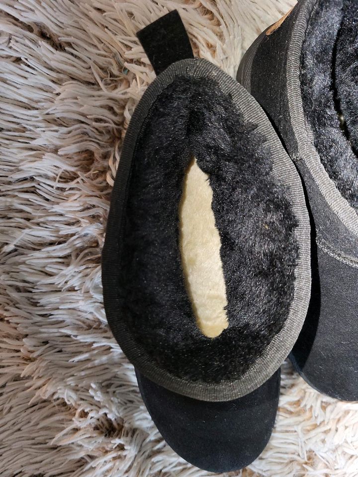 UGG Dupe Schwarz 39 winterstiefel gefüttert in Dresden