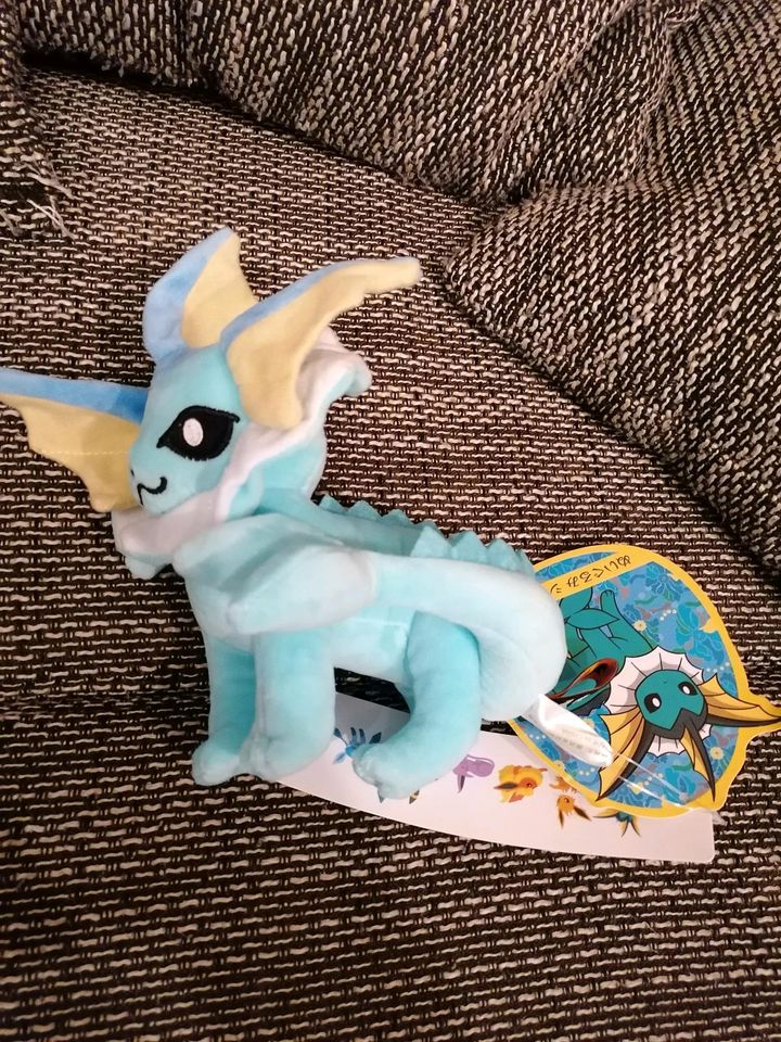 18cm Aquana Kuscheltier Pokémon blau Plüsch Figur neu in Donaueschingen