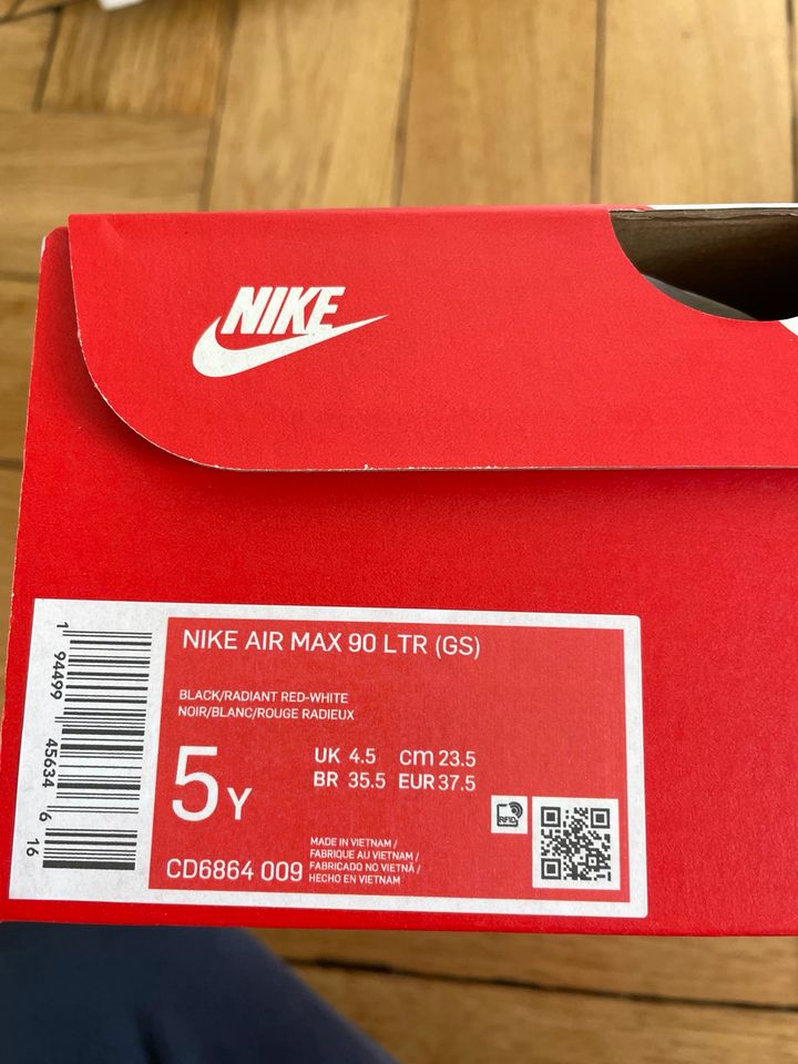 NIKE Air Max 90 LTR, Gr 37.5, Neupreis 119€, top Zustand! in Hamburg