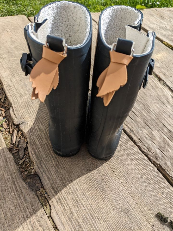 Aigle Gummistiefel gefüttert Woody Pop Marine 34 in Gerzen