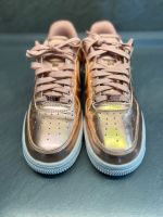 Nike Air force One Rosé Gold metallic Bayern - Geltendorf Vorschau