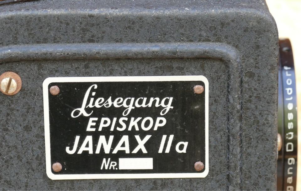 Liesegang Episkop Janax IIa schwarz Projektor Tageslichtprojektor in Lübbecke 