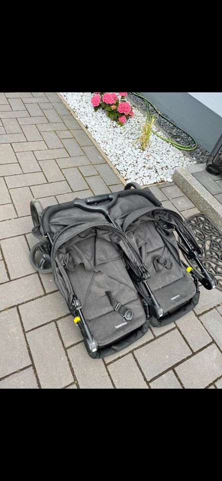 Beemoo Twin Shopper Zwillings- und Geschwisterwagen Kinderwagen in Elmshorn