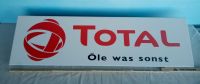 TOTAL Blechschild, total Öle was sonst, Tankstellen Bayern - Donauwörth Vorschau