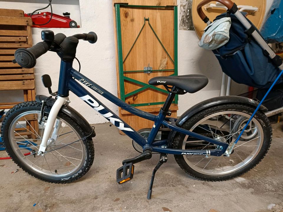 Puky cyke 18 Zoll Kinderfahrrad blau in Urmitz