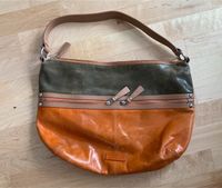 Handtasche - orange braun Leder Aubing-Lochhausen-Langwied - Aubing Vorschau