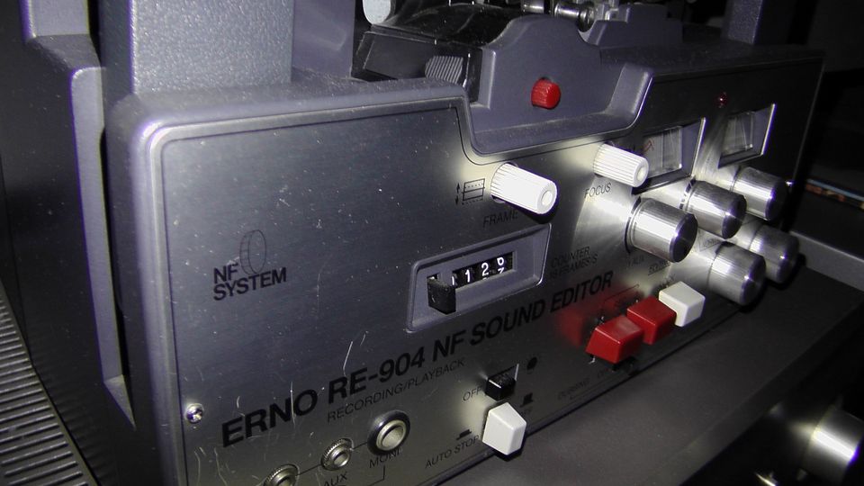 Super 8 Film Betrachter ERNO RE 904 NF Stereo (wie Goko 8008) in Saarbrücken