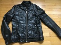 Kunstleder Biker Jacke Gr M schwarz Bikerjacke Bayern - Stadtbergen Vorschau