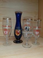 Biergläser plus kleine Vase schon etwas älter Brandenburg - Wriezen Vorschau