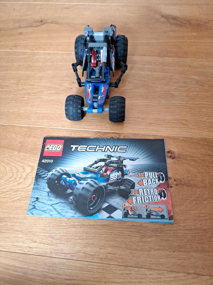 Lego aufzieauto 42010 in Stegen