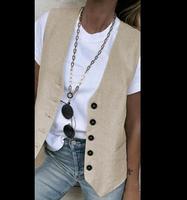 ⭐NEU⭐ WESTE SOMMER BEIGE L SHEIN  SHIRT TOP Leinen-optik Niedersachsen - Salzgitter Vorschau