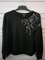 Neuw. Amisu Sweatshirt  Strass Gr.S schwarz Niedersachsen - Bomlitz Vorschau