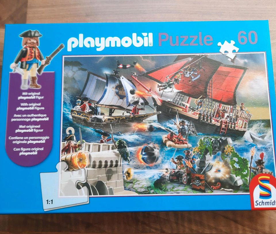 Playmobil Piraten Puzzle 60 Teile Piraten 56382 NEU Ovp in Wenden