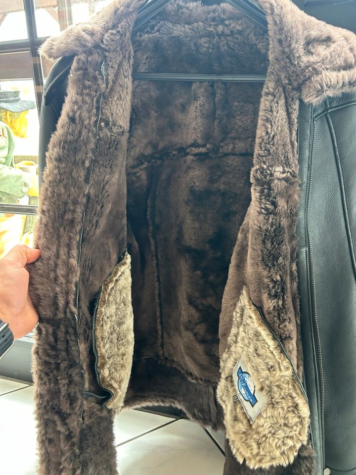 Herren, echt Lederjacke in Viersen