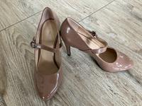 Graceland Riemen Pumps Gr. 38 beige/taupe Niedersachsen - Gehrde Vorschau
