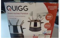 Quigg elektrisches Fondue Edelstahltopf Essen Weihnachten Nordrhein-Westfalen - Bad Driburg Vorschau