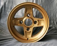 Campagnolo Gold 13x7 4x130 Maxilite Lancia Fulvia Felge Niedersachsen - Bad Bentheim Vorschau