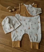 Handmade Baby Set Strampler Mütze Halstuch Gr. 50/56 Bayern - Oberaudorf Vorschau