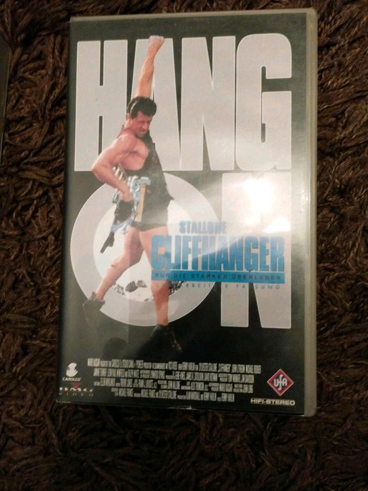 Sylvester Stallone VHS Filme Sammlung in Bad Oeynhausen