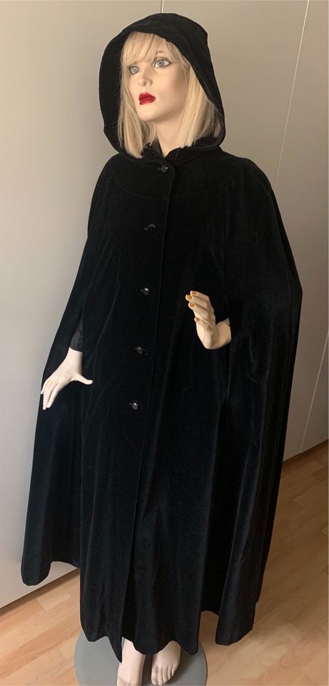 Ralph Creation  Vintage Cape Mantel  lang mit Kapuze Mittelalter in Meine