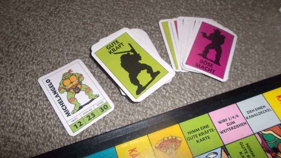 Teenage Mutant Hero Turtles-Wer stoppt Schredder? MB Spiele 1990 in Lüdersfeld