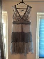 Taifun Kleid Sommerkleid Größe 38 grau-weiß Nordrhein-Westfalen - Bad Driburg Vorschau