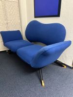 Designersofa, Made in Italy, 2-Sitzer, klappbar, Kobaltblau Niedersachsen - Braunschweig Vorschau