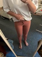 Denim Hose von Vila in Rost-rot Berlin - Lichtenberg Vorschau