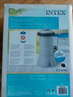 Intex Crystal Clear Filterpumpe Hessen - Bad Hersfeld Vorschau