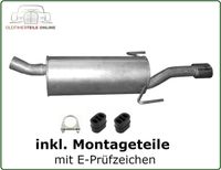 Auspuff Opel Astra H TwinTop A04 1.9CDTi 150PS Endtopf Frankfurt am Main - Westend Vorschau