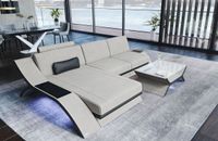 Polster Sofa Calabria L Form mit USB Anschluss und LED Berlin - Treptow Vorschau