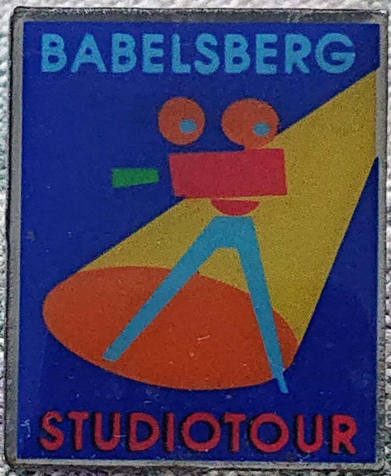 Babelsberg Studiotour Filmpark Anstecknadel Anstecker in Panketal