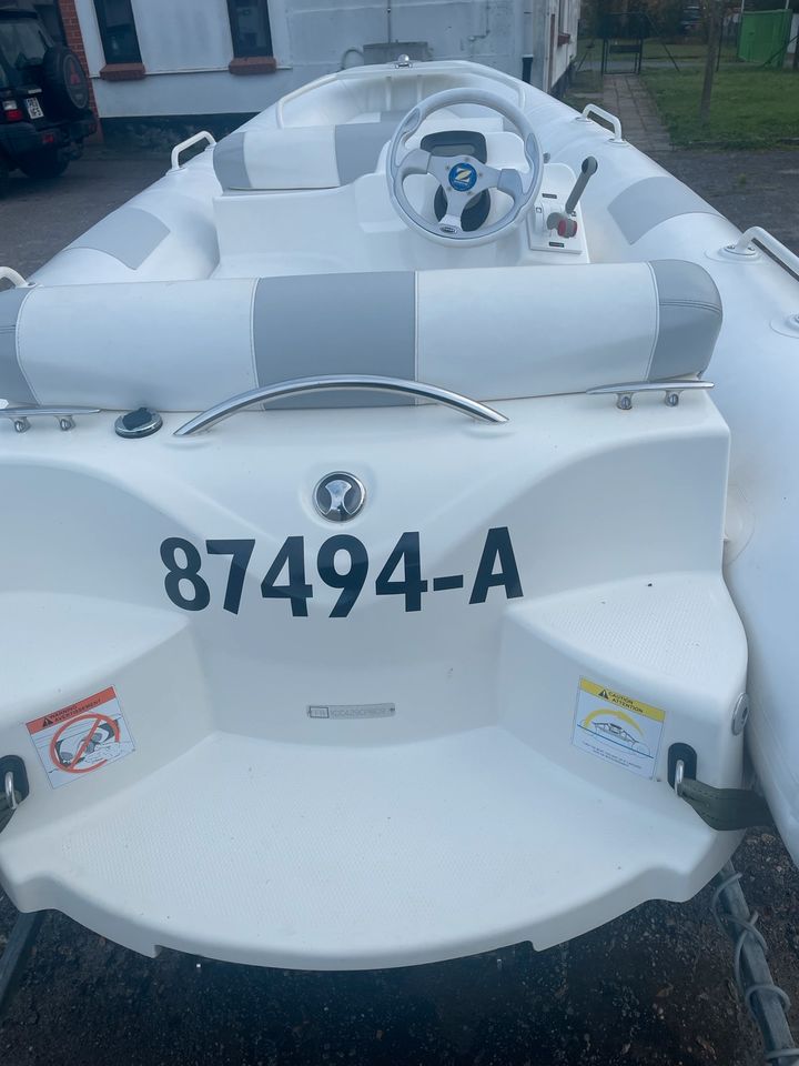 ZODIAC ProJet 420 RIB 4Takt Turbo Jet in Perleberg