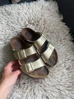 Birkenstock Arizona Gr.38 Gold Köln - Nippes Vorschau