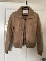 Lederjacke Only beige Gr. S Dresden - Neustadt Vorschau