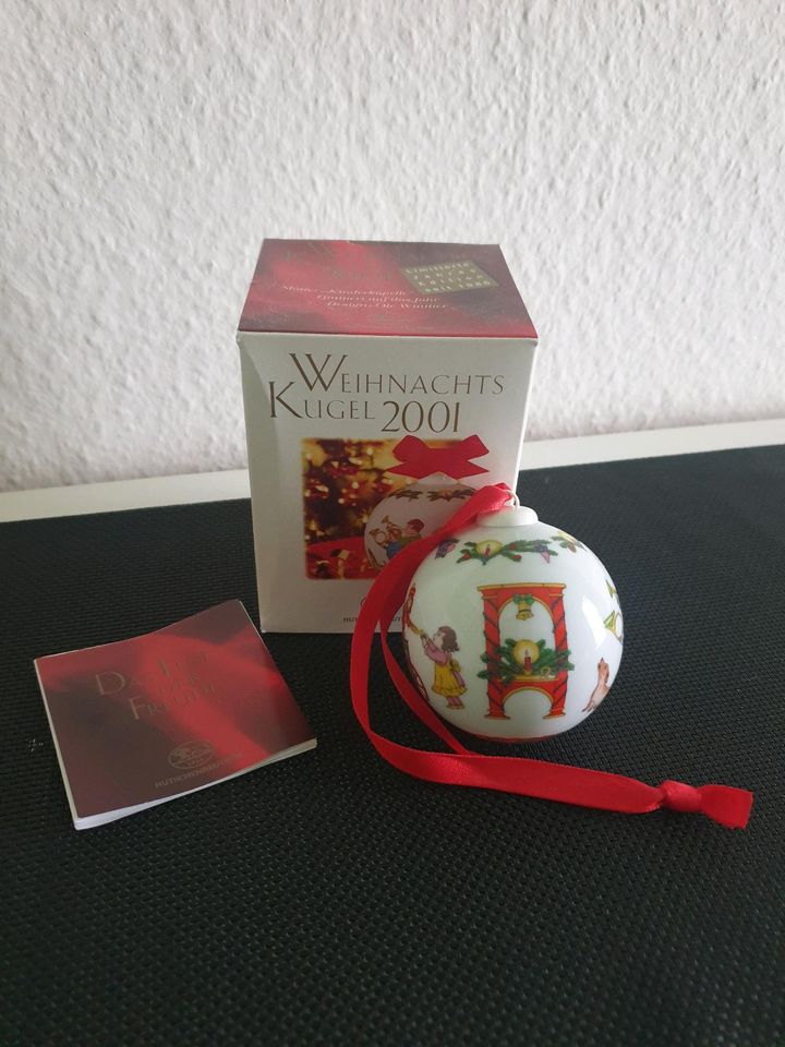 Hutschenreuther Weihnachtskugel 2001 - Neu  in Rottenburg am Neckar