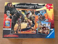 Dragons Ravensburger Puzzle 3x49, 5 Jahre Düsseldorf - Bilk Vorschau